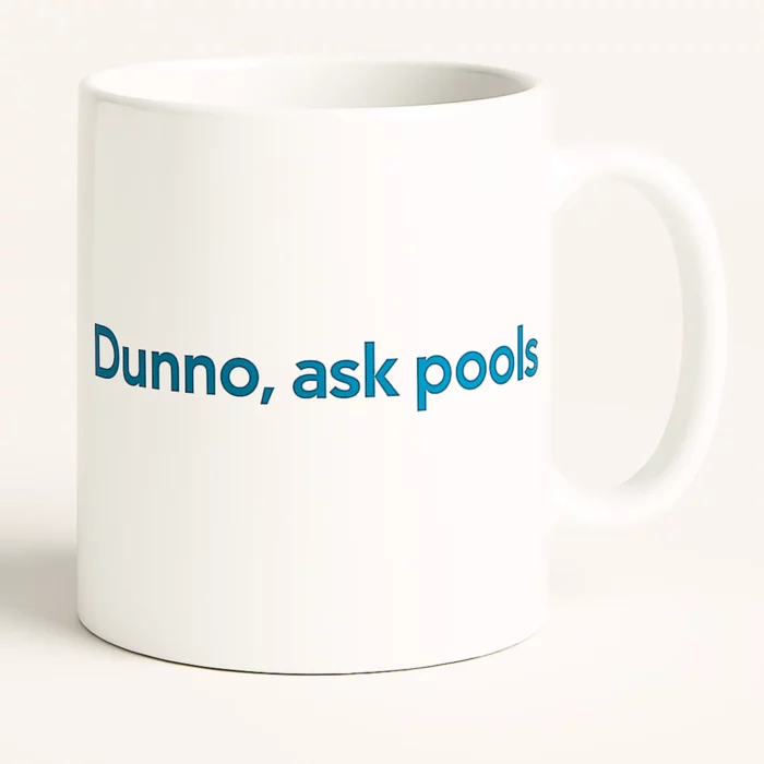 white mug qubic merch store