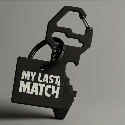 Qubic MLM keychian with multitool