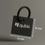 qubic keychain. Merch store qubic