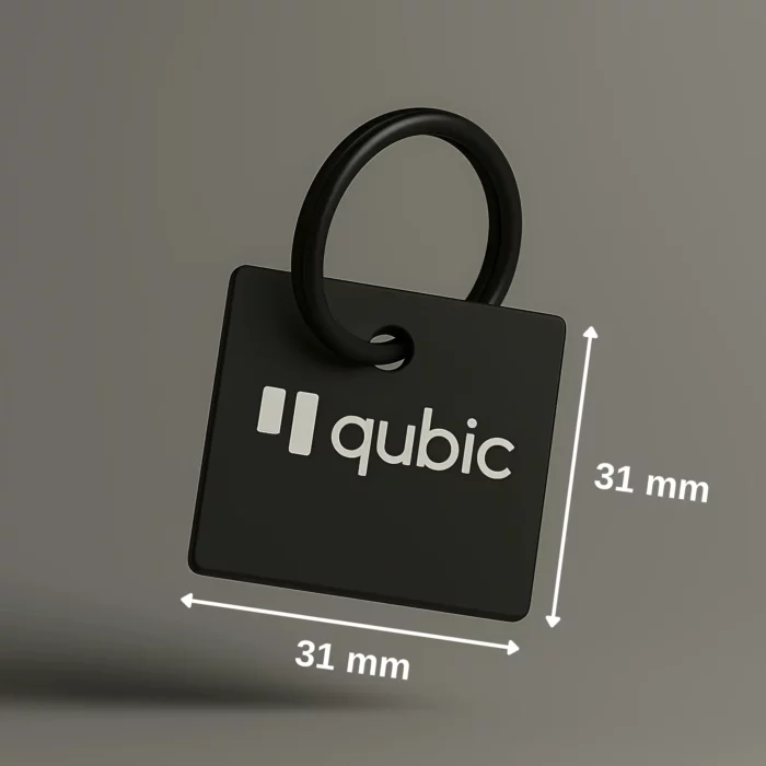 qubic keychain. Merch store qubic